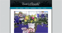 Desktop Screenshot of eventstoremembertc.com